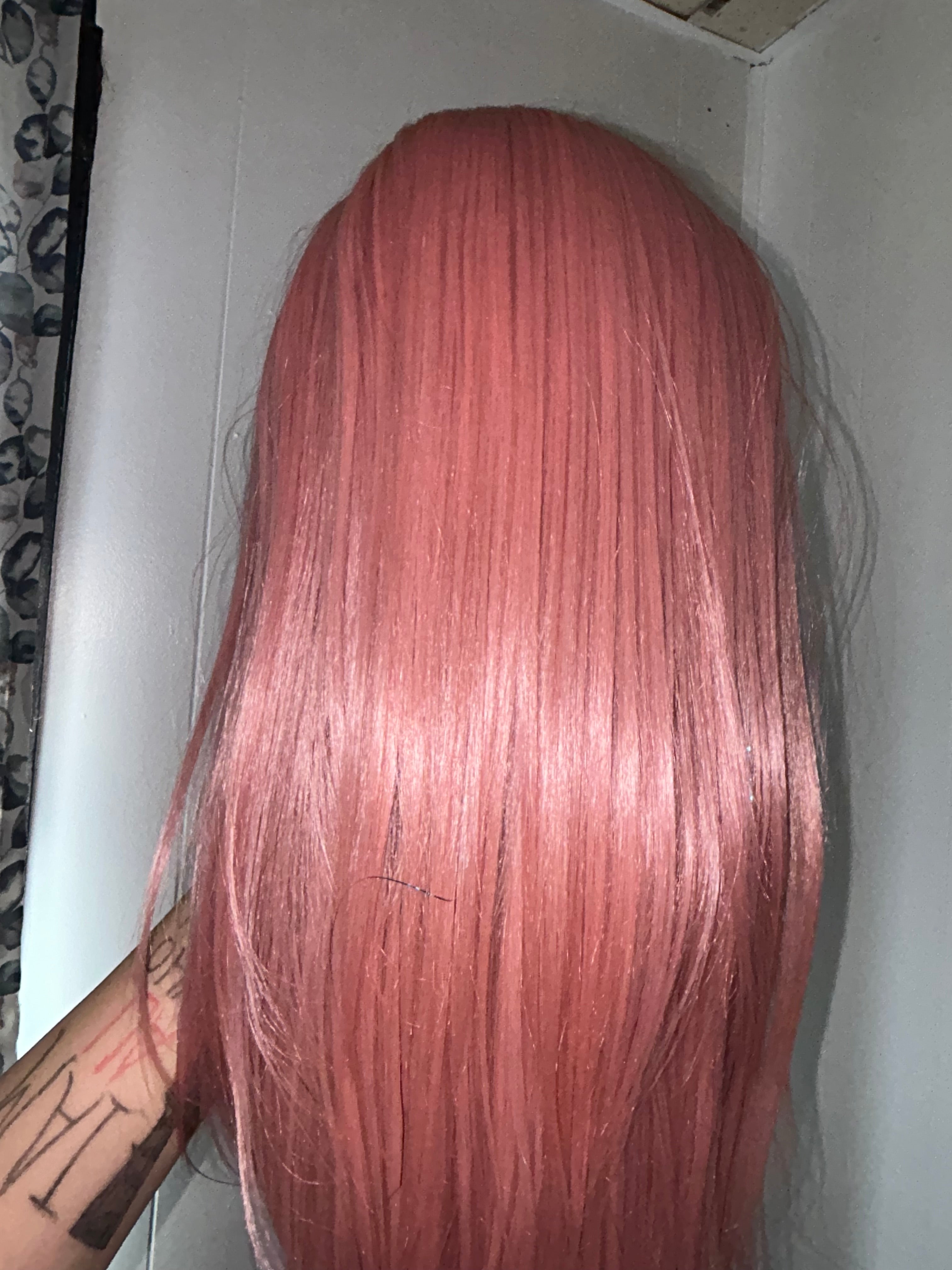 Pink glitter