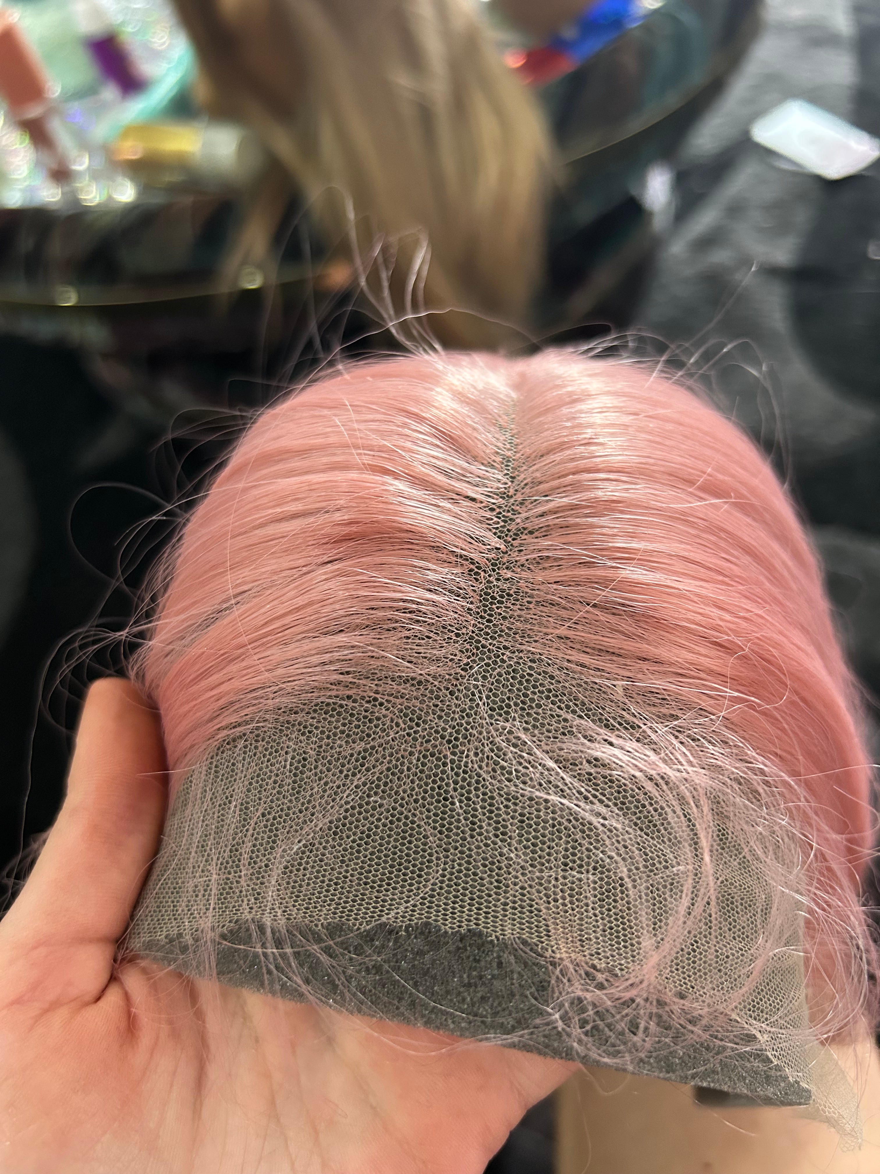Pink glitter